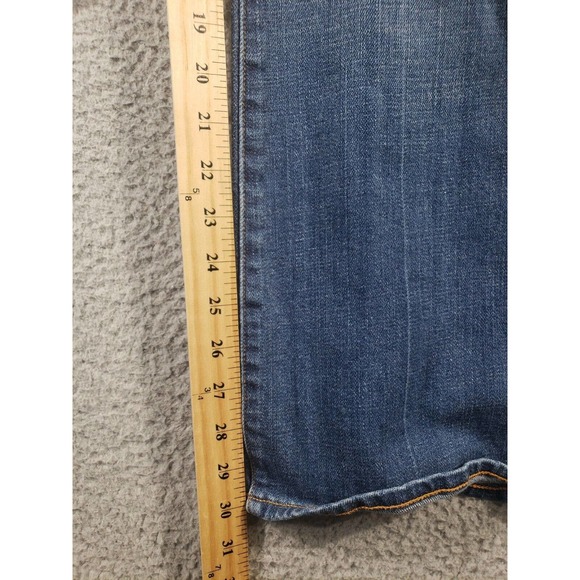 J Crew Jeans Women's 29 S Blue Denim Bootcut Cotton Stretch Medium Wash 29x30 - Picture 8 of 16